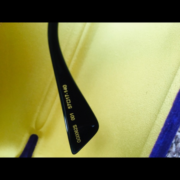 🛑SOLD🛑Gucci Polarized Sunglasses GG0062S 57. NEW - Picture 5 of 6